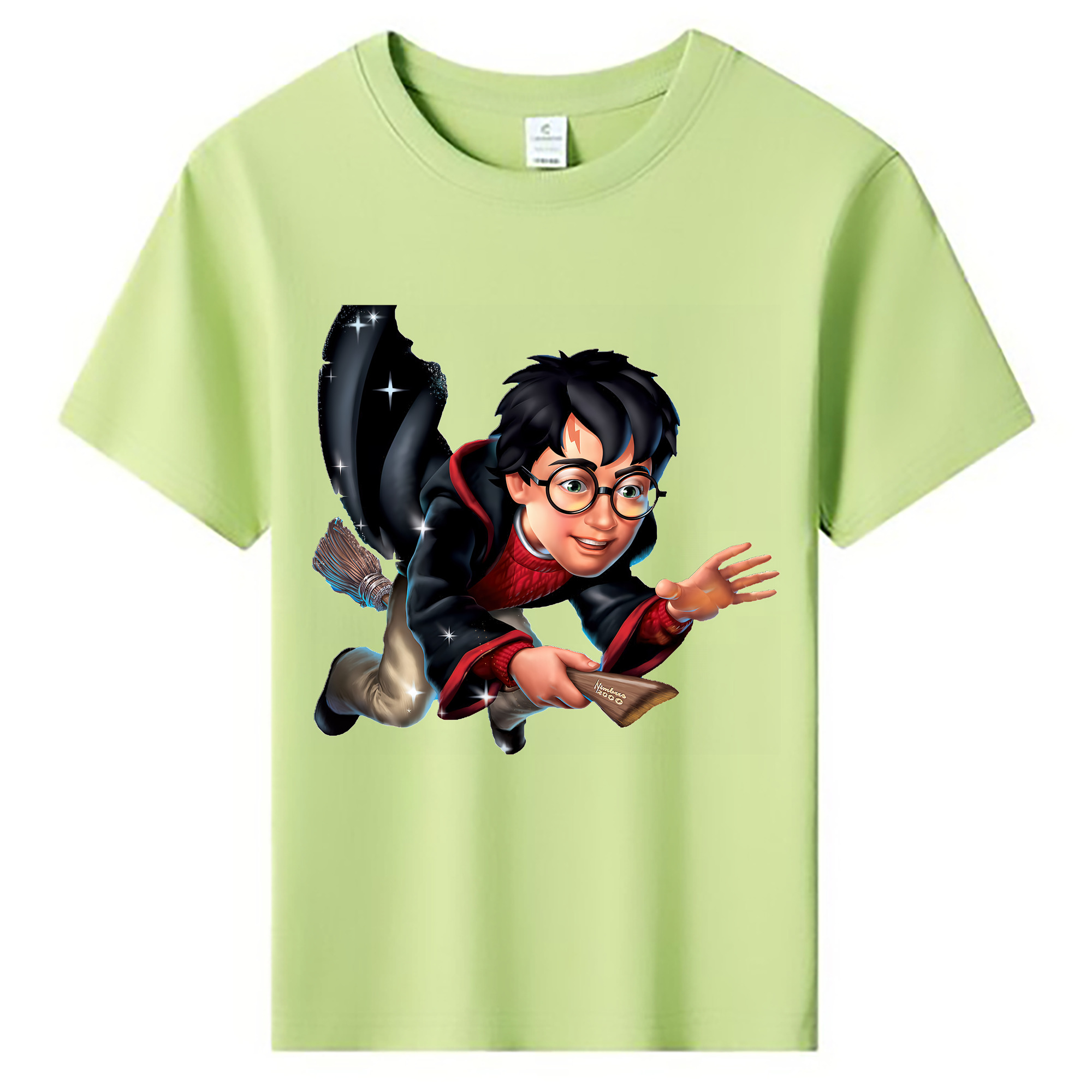 （画像用） Harry Potter ハリー・ポッターシリーズ 綿100％キッズTシャツ（フロントプリント）